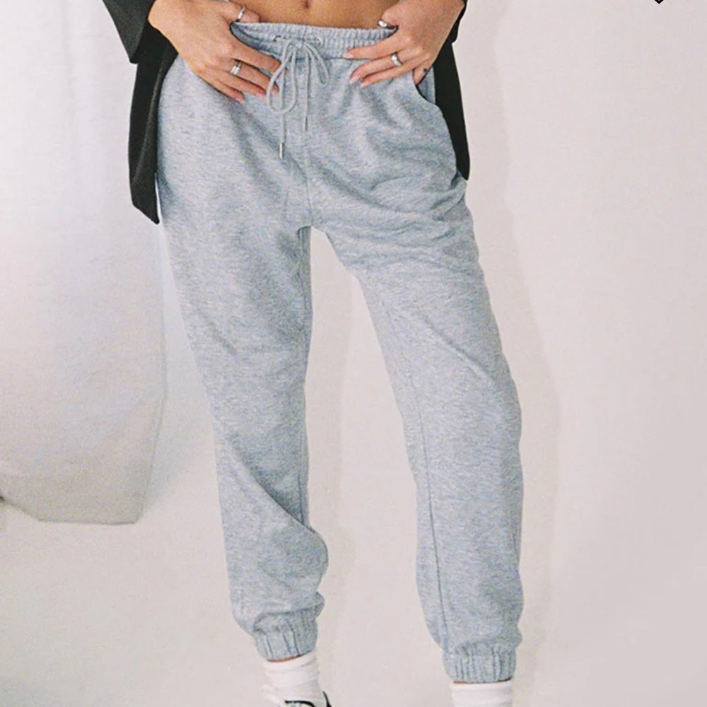 NWT * Princess Polly Grey Nero Track Pants Size 0